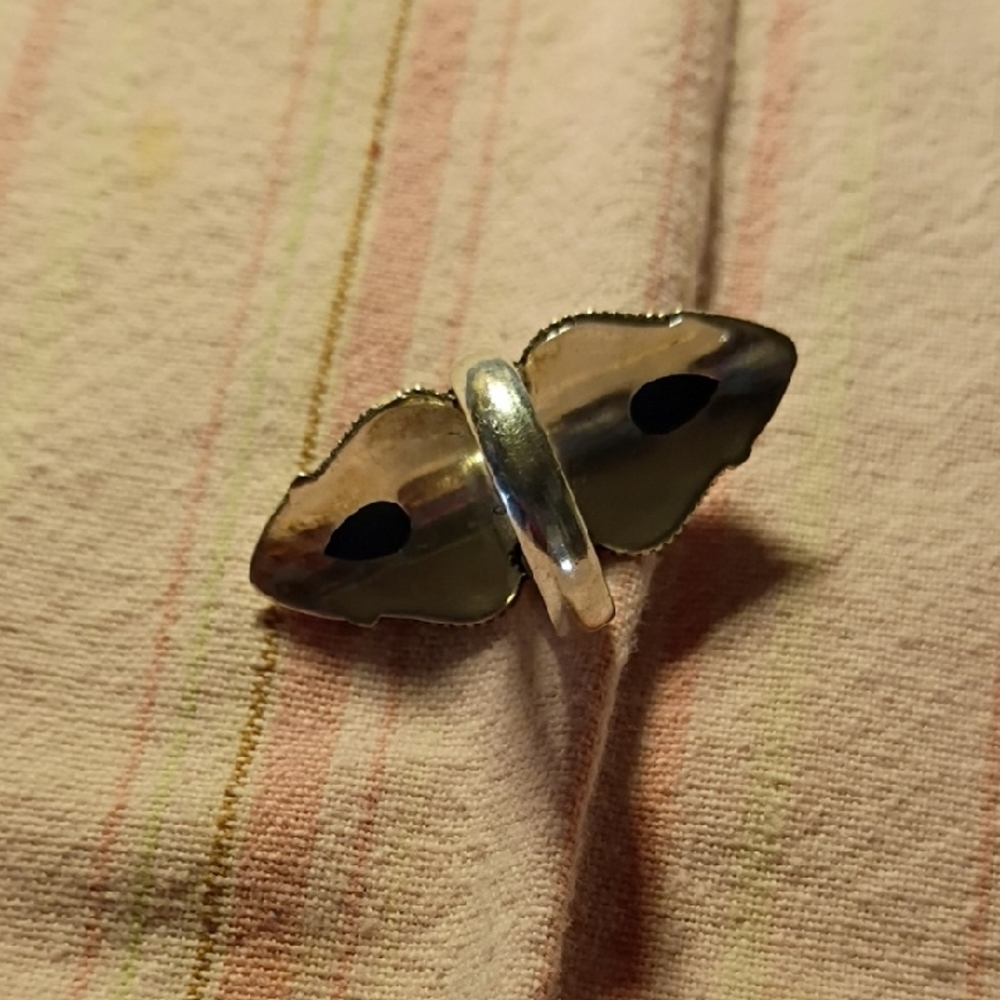 Turquoise Teardrop Three-Stone Statement Ring - W… - image 4